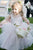 Ball Gown Tulle Elastic Woven Satin Ankle-length Flower Girl Dresses OHR020 | Cathyprom