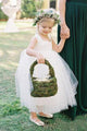  Cute Sleeveless Ivory Ankle Length Tulle Bowknot Flower Girl Dresses OHR010 | Cathyprom