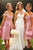 A-Line Off-the-Shoulder Knee Length Bridesmaid Dress with Pleats OHS036 | Cathyprom