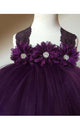 Charming Cute A-Line Tulle Flower Girl Dresses With Hand-made Flowers OHR040 | Cathyprom