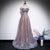 A-Line Sweetheart Tulle Long Prom Dress With Appliques, Evening Dress YZ211016