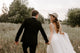 Exquisite Lace Wedding Dress Sexy V-Neck Modest Tulle Wedding Dress Gown CA2302|CathyProm