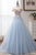 Ball Gown Off the Shoulder Tulle Sweetheart Prom Dresses With Appliques YZ211008