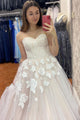 Ball Gown Strapless Wedding Dresses Wedding Dress Wedding Gown Bridal Gown OHD173 | Cathyprom