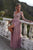 Beautiful A Line V Neck Beading Split Prom Dress Long Sleeves Evening Dresses OHC464 | Cathyprom