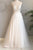 Beautiful A Line White Tulle Backless Long Lace Formal Prom Dress Wedding Dress OHC411 | Cathyprom