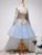 A-Line Knee Length Short Prom Dress, Homecoming Dress YZ211030