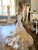 Sexy V-neck Trumpet Mermaid Wedding Dress Open Back Lace Wedding Dress Bridal Gown CA065|CathyProm