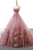 Ball Gown Sweetheart Appliques Blush Prom Dress Tulle Long Prom Evening Dress CAP51236|CathyProm