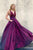 Charming V Neck Satin A-line Backless Long Prom Dresses Evening Dresses OHC500 | Cathyprom