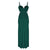 Elegant Green Spaghetti-Straps Mermaid Prom Dresses DN1406