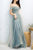 Elegant A-Line Off Shoulder Beaded Long Prom Dress With Appliques YZ211062