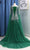 Stunning Beading A Line Long Prom Dresses Sweetheart Arabic Prom/Evening Dress with Sleeves HSC2210|CathyProm