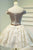 Cute Homecoming Dress Off-the-shoulder Lace Ivory Short Prom Dress Party Dress OHM161