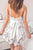 Cheap Homecoming Dresses V-neck Lace Short Prom Dress Sexy Party Dress OHM138