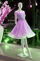 Lace Homecoming Dresses Beautiful Sparkly Short Prom Dress Party Dress OHM140
