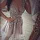 Sparkly Homecoming Dresses Beading A line Sexy Short Prom Dress Party Dress OHM146