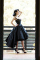 Vintage High Low Straps Sleeveless Lace Appliques Ruffles Short Satin Prom Dress OHC219 | Cathyprom