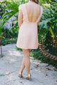 Chic A-line Short/Mini Scoop Neck Sleeveless Short/Mini Above Knee Chiffon Bridesmaid Dresses OHS121 | Cathyprom