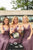 Cheap A Line Spaghetti Straps Floor Length Open Back Sleeveless Long Tulle Bridesmaid Dresses OHS111 | Cathyprom