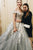Beautiful A Line Off-the-shoulder Sweep Train Sleeveless Appliques Long Tulle Prom Dresses OHC227 | Cathyprom