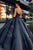 Sparkly Ball Gown Spaghetti Straps Floor Length Sleeveless Appliques Long Satin Prom Dress OHC220 | Cathyprom