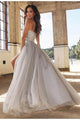 Chic A-line Spaghetti Straps Sleeveless Beading Long Prom Dress/Evening Dress OHC190 | Cathyprom