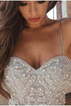 Chic A-line Spaghetti Straps Sleeveless Beading Long Prom Dress/Evening Dress OHC190 | Cathyprom