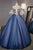 Ball Gown Off The Shoulder Short Sleeves Appliques Hand-Made Flower Tulle Organza Prom Dress/Evening Dress  OHC217 | Cathyprom