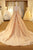 Chic A Line Scoop Sweep/Brush Train Sleeveless Long Tulle Bridal Gown Wedding Dresses with Appliques OHD170 | Cathyprom