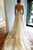 Beautiful A-line Spaghetti Straps Sweep Train Sleeveless Backless Long Tulle Bridal Gown Wedding Dresses OHD151 | Cathyprom