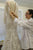 Lace Wedding Dresses Bateau Mermaid Long Sleeve Sparkly Romantic Bridal Gown OHD205