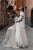 Sweetheart Modest Tulle A-Line Sweep Train Sleeveless Rustic Wedding Dress OHD211