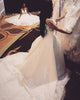 Ball Gown Spaghetti Straps Appliques Beaded Lace Wedding Dress Wedding Gown Bridal Gown OHD219
