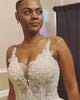 Ball Gown Spaghetti Straps Appliques Beaded Lace Wedding Dress Wedding Gown Bridal Gown OHD219