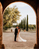 Mermaid Sweetheart Lace Appliques Bohemian Wedding Dress Wedding Gown Bridal Gown OHD206