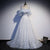 Fancy A-Line Tulle Lace Spaghetti Straps Long Prom Dress, Evening Dress YZ211027