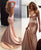 Mermaid Charming Open Back Spaghetti Straps Long Prom Dresses, Evening Dress CMS211142