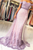 A-Line Off-the-Shoulder Tulle Long Prom Dress With Beadings, Evening Dress CMS211164