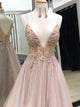 Eye-catching Illusion Prom Dresses Tulle Spaghetti Straps A-line Formal Gowns CP114|CathyProm