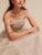 Elegant A-Line Pink Tulle Long Prom Dress, Evening Dress CMS211201