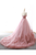 Ball Gown Sweetheart Appliques Blush Prom Dress Tulle Long Prom Evening Dress CAP51236|CathyProm