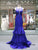 Royal Blue Luxury Beaded Mermaid Prom Dress with Sweep Train Sexy See Though Back Prom/Evening Dress SM7714|CathyProm