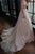 Sparkly A-Line Deep V-Neck Backless Court Train Silver Prom Dress with Sequins OHC438 | Cathyprom