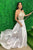 Stunning Cheap A Line Halter Beaded Long Satin Prom Dress Long Evening Dresses OHC510 | Cathyprom