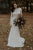 Long Sleeves Vintage Wedding Dress Backless Rustic Lace Wedding Dress OHD212