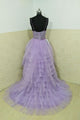 Beautiful High Low Spaghetti Straps Sweep Train Sleeveless Long Tulle Prom/Evening Dress OHC232 | Cathyprom