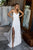 Stunning Spaghetti Straps Lace Boho Wedding Dress with Slit A Line Beach Wedding Dress Bridal Gown YRL112|Cathyprom