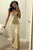 Gold Mermaid Sexy Prom Dress Long Evening Dresses Formal Party Gown SNH017