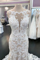 Mermaid Lace Wedding Dresses Sweetheart Wedding Gown Lace Applique Custom Made Bridal Gown OHD183